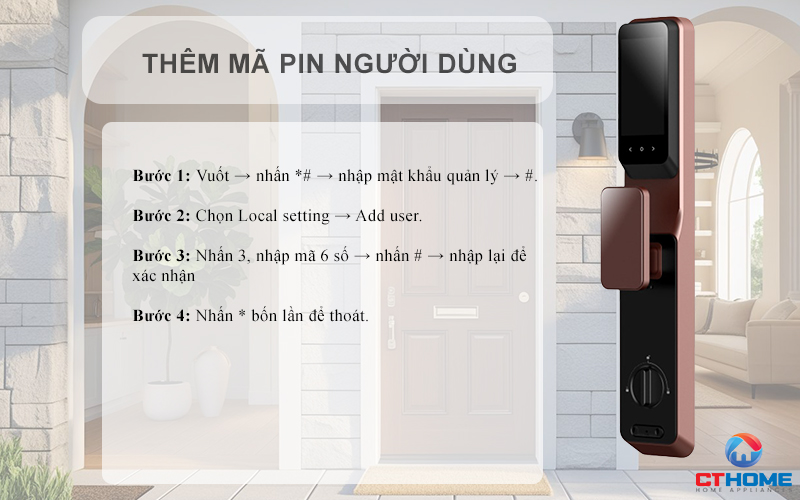 KHOÁ CỬA THÔNG MINH AVOLOCK AL 87FRV CẢM BIẾN VÂN TAY, KHUÔN MẶT AL87FRV 6