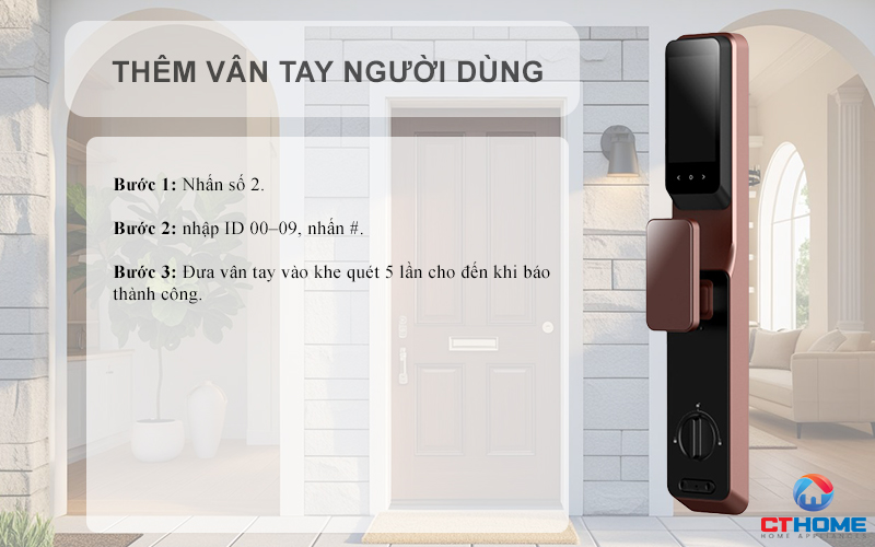 KHOÁ CỬA THÔNG MINH AVOLOCK AL 87FRV CẢM BIẾN VÂN TAY, KHUÔN MẶT AL87FRV 7