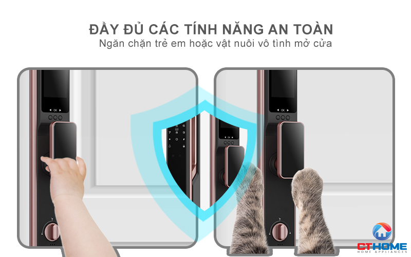 KHOÁ CỬA THÔNG MINH AVOLOCK AL 89FRV CẢM BIẾN VÂN TAY, KHUÔN MẶT AL89FRV 10
