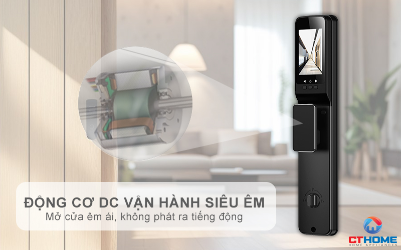 KHOÁ CỬA THÔNG MINH AVOLOCK AL 77TFV CẢM BIẾN VÂN TAY, KHUÔN MẶT MÀU ĐEN AL77TFV 13