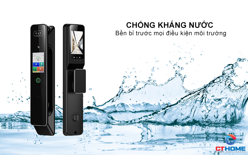 KHOÁ CỬA THÔNG MINH AVOLOCK AL 77TFV CẢM BIẾN VÂN TAY, KHUÔN MẶT MÀU ĐEN AL77TFV 5