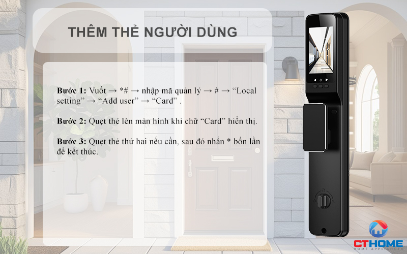 KHOÁ CỬA THÔNG MINH AVOLOCK AL 77TFV CẢM BIẾN VÂN TAY, KHUÔN MẶT MÀU ĐEN AL77TFV 8