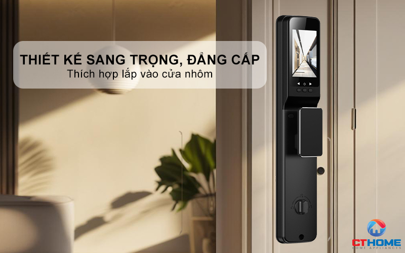KHOÁ CỬA THÔNG MINH AVOLOCK AL 77TFV CẢM BIẾN VÂN TAY, KHUÔN MẶT MÀU ĐEN AL77TFV 1