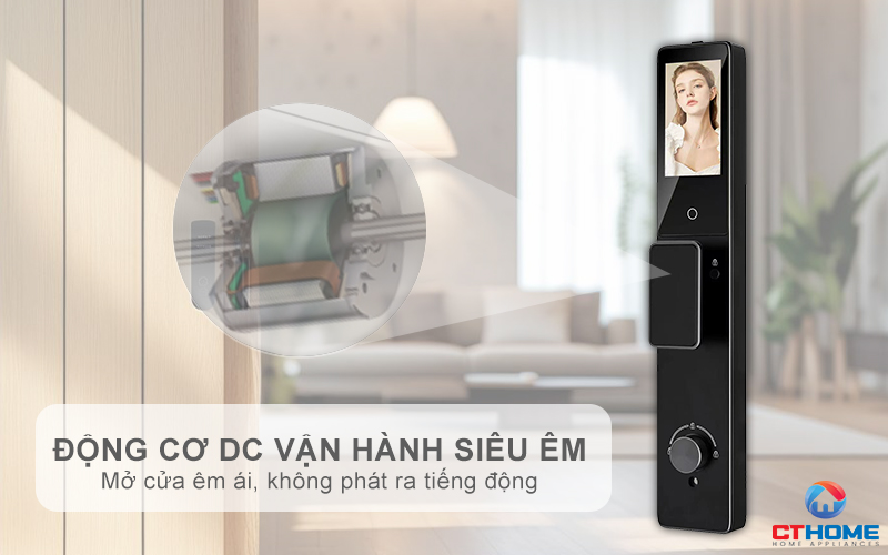 KHOÁ CỬA THÔNG MINH AVOLOCK AL 78TFV CẢM BIẾN VÂN TAY, KHUÔN MẶT AL78TFV 13