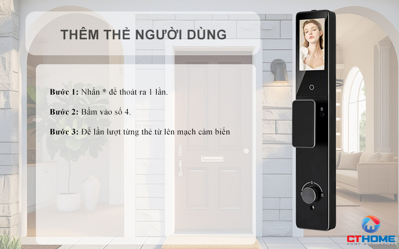 KHOÁ CỬA THÔNG MINH AVOLOCK AL 78TFV CẢM BIẾN VÂN TAY, KHUÔN MẶT AL78TFV 7