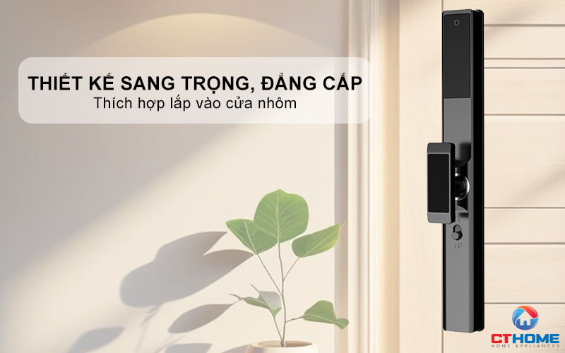 KHÓA CỬA NHÔM AVOLOCK AN 383 NHẬN DIỆN VÂN TAY AN383 1