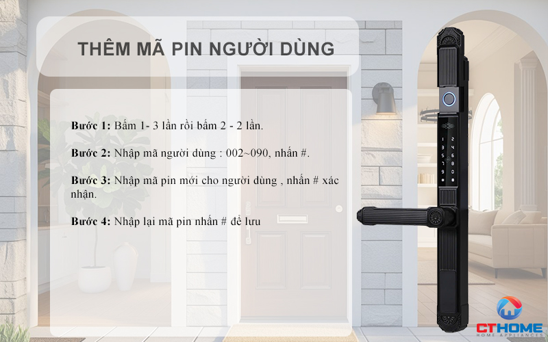 KHÓA CỬA NHÔM AVOLOCK AN 389 NHẬN DIỆN VÂN TAY AN389 4