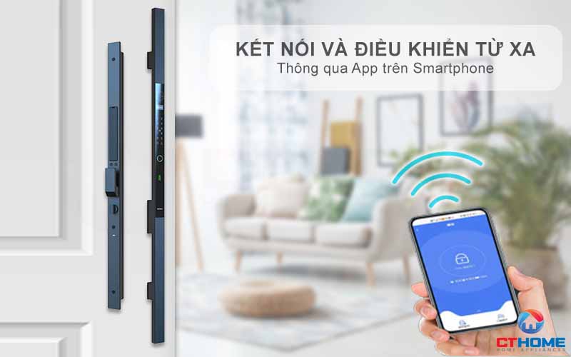 KHOÁ CỬA NHÔM AVOLOCK AN 390 NHẬN DIỆN VÂN TAY, KHUÔN MẶT AN390 7