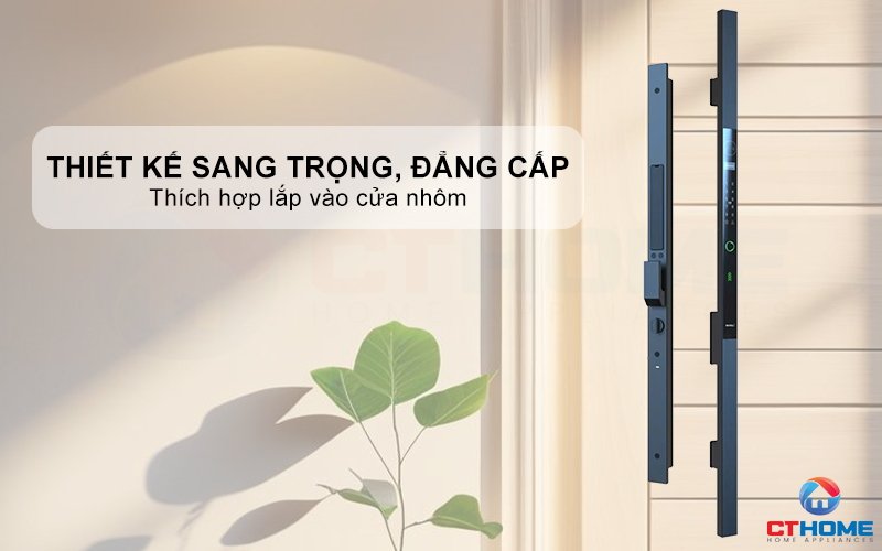 KHOÁ CỬA NHÔM AVOLOCK AN 390 NHẬN DIỆN VÂN TAY, KHUÔN MẶT AN390 1