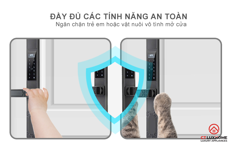 KHÓA CỬA NHÔM AVOLOCK AN 392 NHẬN DIỆN VÂN TAY CỔ ĐIỂN AN392 8