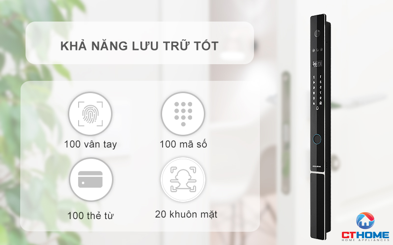 KHÓA CỬA NHÔM AVOLOCK AN 396 NHẬN DIỆN VÂN TAY AN396 11