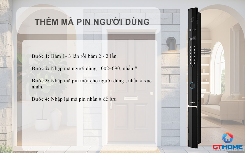 KHÓA CỬA NHÔM AVOLOCK AN 396 NHẬN DIỆN VÂN TAY AN396 5