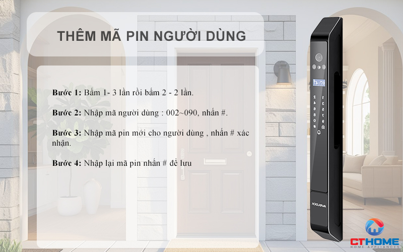 KHÓA CỬA NHÔM AVOLOCK AN 398 NHẬN DIỆN VÂN TAY, KHUÔN MẶT AN398 4