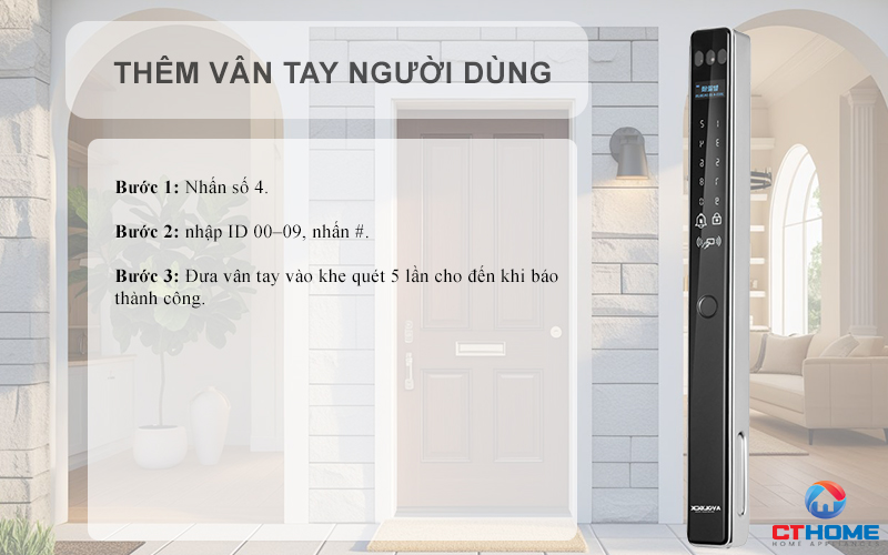 KHÓA CỬA NHÔM AVOLOCK AN 399F MÀU XÁM NHẬN DIỆN VÂN TAY, KHUÔN MẶT AN399F 8