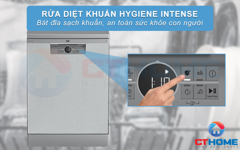 MÁY RỬA BÁT ĐỘC LẬP BEKO BDFN26430XC - 14 BỘ 4