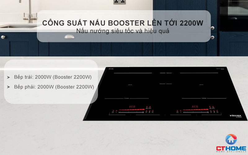 BẾP TỪ 2 VÙNG NẤU KOCHER DI-333SE DI333SE 3