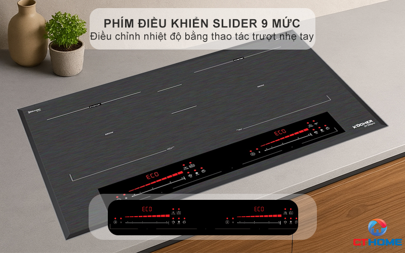 BẾP TỪ 2 VÙNG NẤU KOCHER DI-339PRO DI339PRO 6