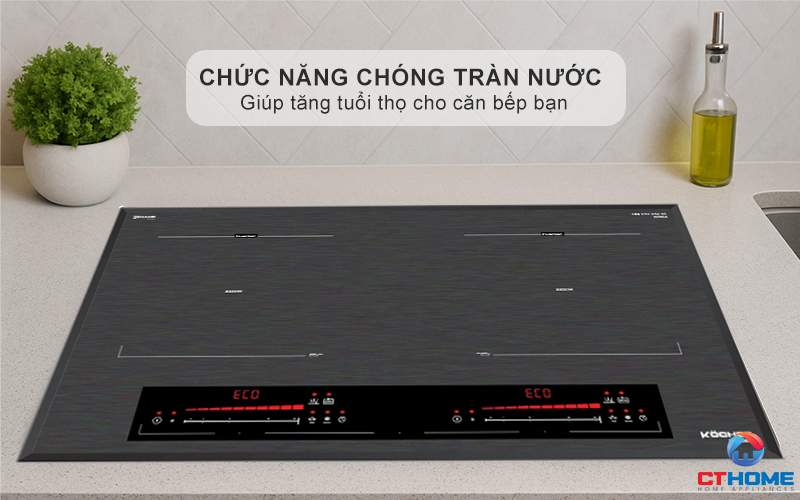 BẾP TỪ 2 VÙNG NẤU  Kocher DI-338SE MÀU XÁM DI338SE 10