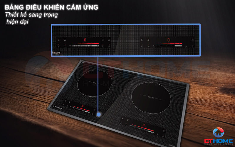 Bảng điều khiển cảm ứng Slider hiển thị trực quan dễ dàng thao tác