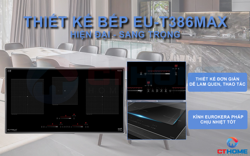 Thiết kế cao cấp vát  4 cạnh, bo viền hợp kim sang trọng