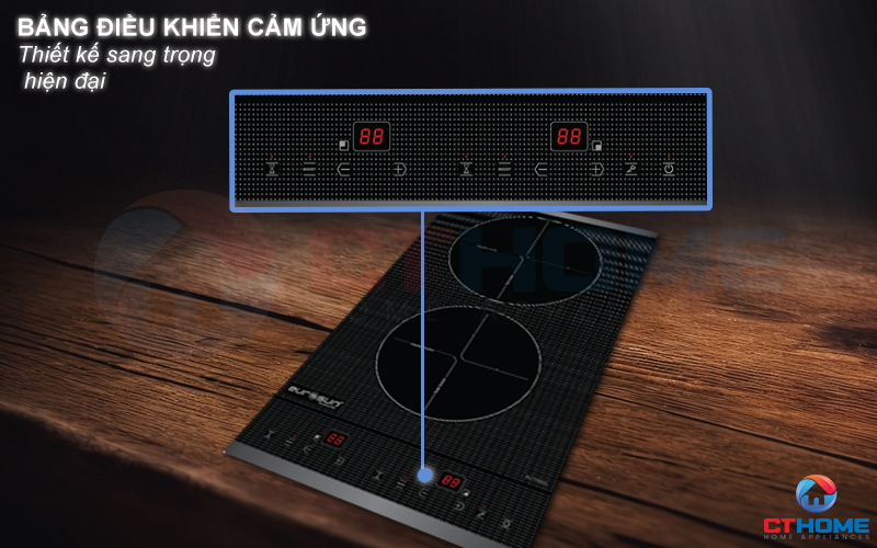 Bảng điều khiển cảm ứng Slider hiển thị trực quan dễ dàng thao tác