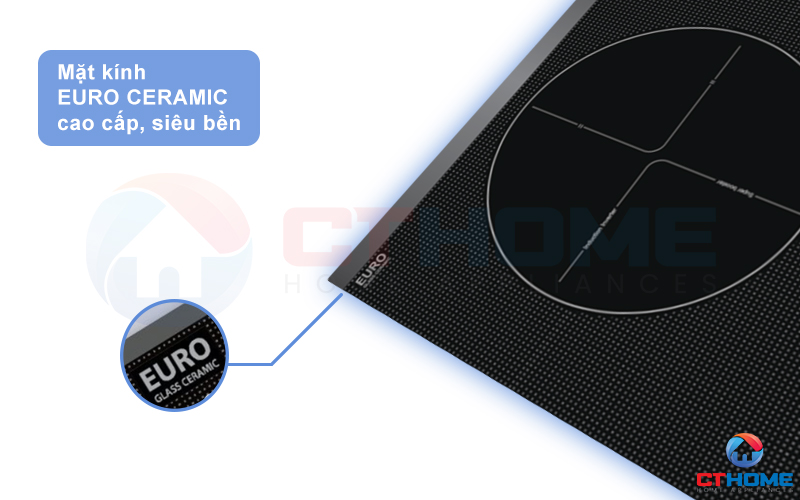 Mặt kính Ceramic hiện đại, bền đẹp và chịu nhiệt tốt