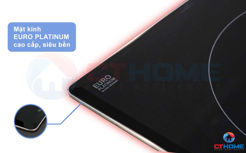 BẾP TỪ 2 VÙNG NẤU EUROSUN EU-T710PRO SILVER 3600W EUT710PRO 2