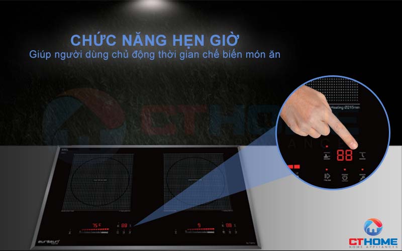 BẾP TỪ EUROSUN EU-T726PRO 2 VÙNG NẤU 3600W EUT726PRO 9