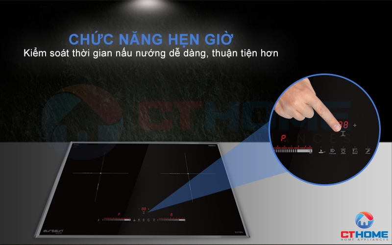 BẾP TỪ EUROSUN EU-T779PRO 2 VÙNG NẤU 3600W EUT779PRO 10