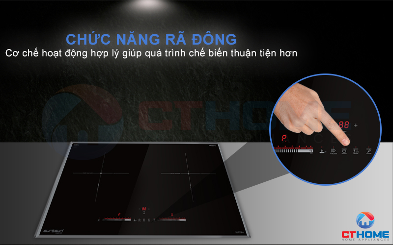 BẾP TỪ EUROSUN EU-T779PRO 2 VÙNG NẤU 3600W EUT779PRO 9