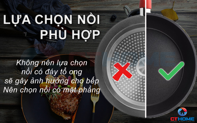 Lựa chọn dụng cụ nấu hiệu quả