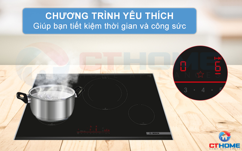 BẾP TỪ 4 VÙNG NẤU BOSCH PIE875HC1E SERIE 6 6