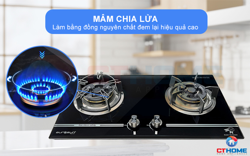 Mâm chia lửa bằng đồng nguyên chất đem lại hiệu quả cao