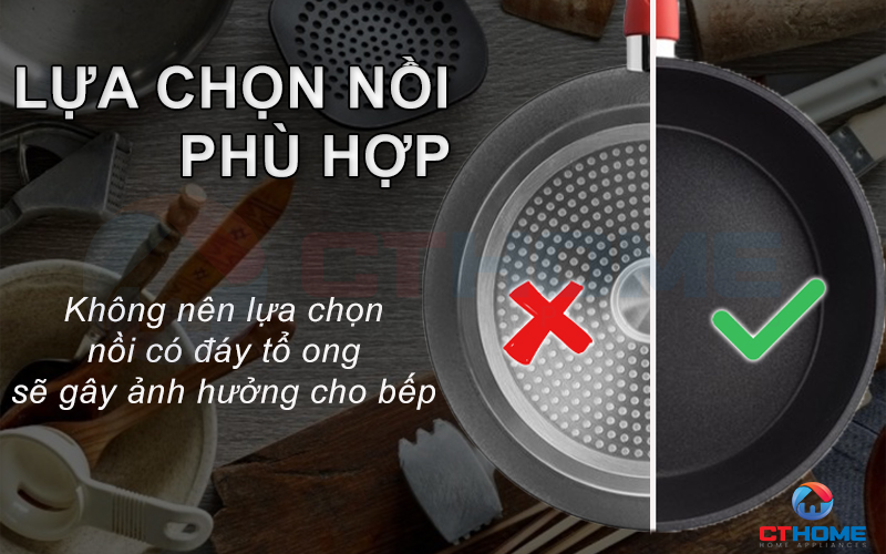 Lựa chọn nồi chảo nấu phù hợp và hiệu quả