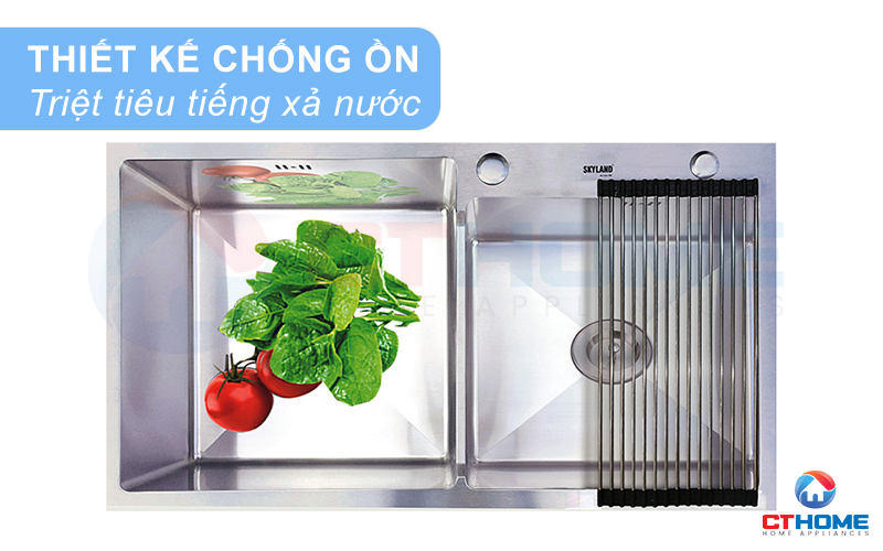 Thiết kế chống ồn - Triệt tiêu tiếng khi xả nước