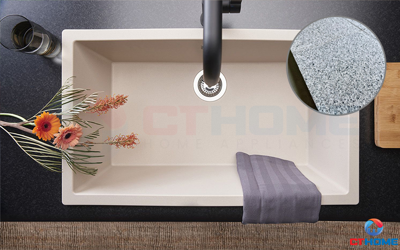 Chất liệu đá Granite bền chắc an toàn cho sức khỏe