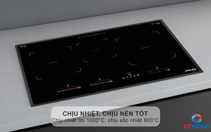 BẾP TỪ 3 VÙNG NẤU KOCHER DI-355  DI355 4