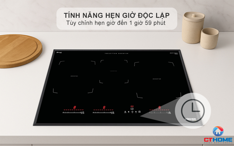 BẾP TỪ 3 VÙNG NẤU KOCHER DI-355  DI355 9