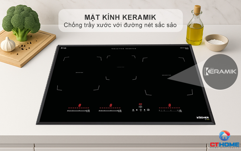 BẾP TỪ 3 VÙNG NẤU KOCHER DI-355  DI355 2