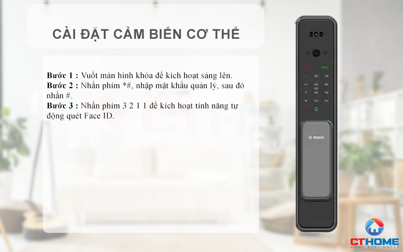 kích hoạt cảm biến