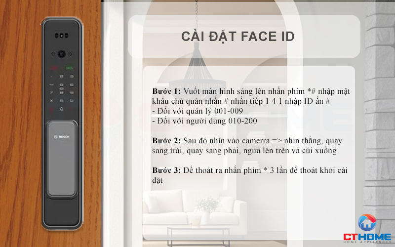 cài Face ID 