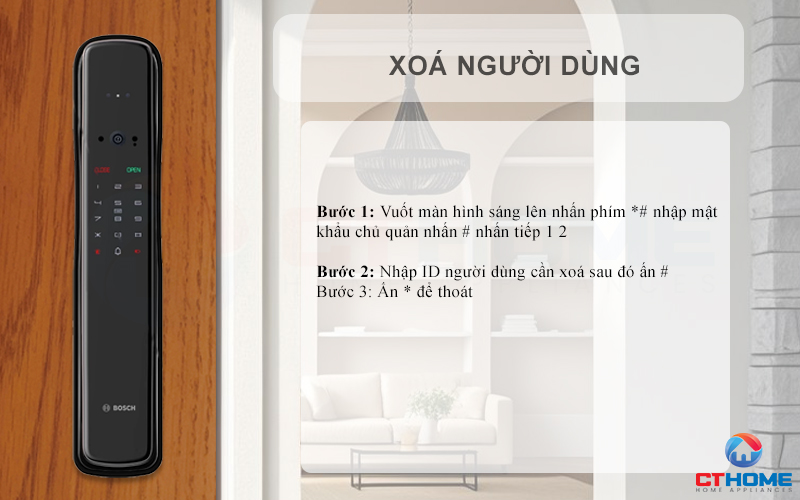 KHÓA ĐIỆN TỬ BOSCH EL800VF NHẬN DIỆN KHUÔN MẶT MÀU ĐEN 11