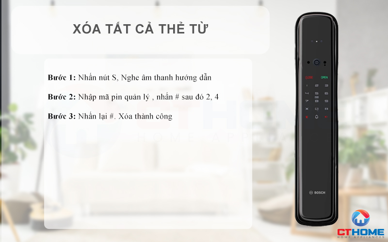 KHÓA ĐIỆN TỬ BOSCH EL800VF NHẬN DIỆN KHUÔN MẶT MÀU ĐEN 13