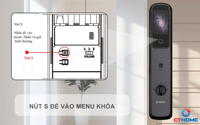 KHÓA ĐIỆN TỬ BOSCH EL800VF NHẬN DIỆN KHUÔN MẶT MÀU XÁM 6