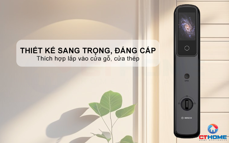 KHÓA ĐIỆN TỬ BOSCH EL800VF NHẬN DIỆN KHUÔN MẶT MÀU XÁM 1