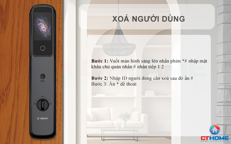 KHÓA ĐIỆN TỬ BOSCH EL800VF NHẬN DIỆN KHUÔN MẶT MÀU XÁM 11