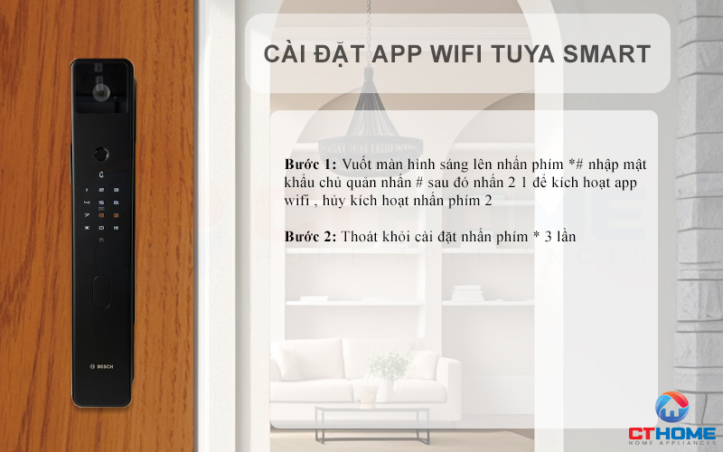 Cài app Wifi 