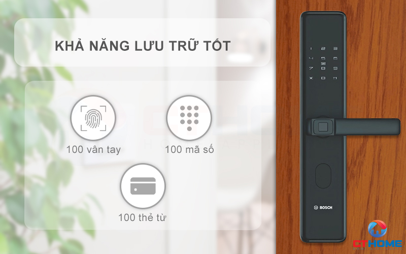 Khả năng lưu trữ thông tin tốt