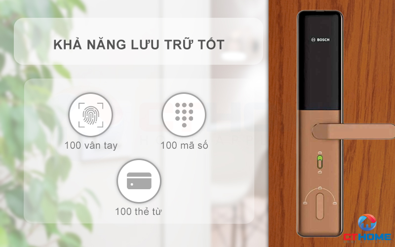 Khả năng lưu trữ thông tin tốt