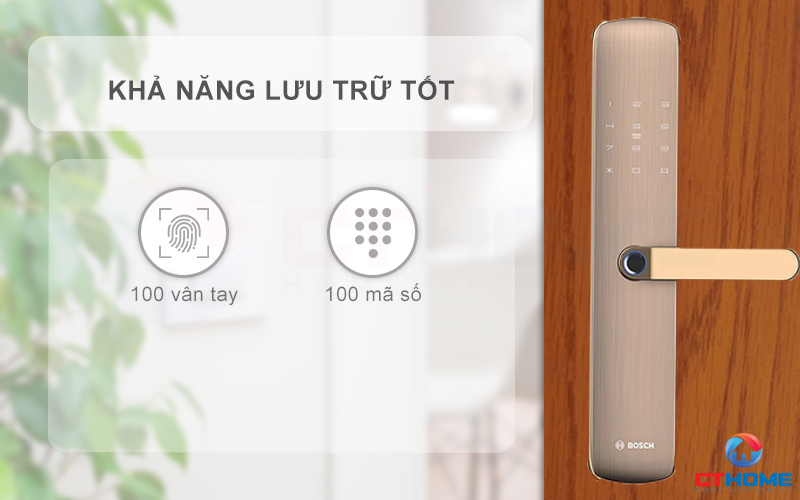 Khả năng lưu trữ thông tin tốt